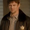Day of Reckoning 2025 Zach Roerig Brown Zip Up Jacket