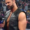 Drew Mcintyre Leather Black Vest