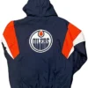 Edmonton Oilers Pullover Hooded Jacket Back