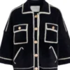 Elsbeth Laird Black Cropped Jacket For Sale