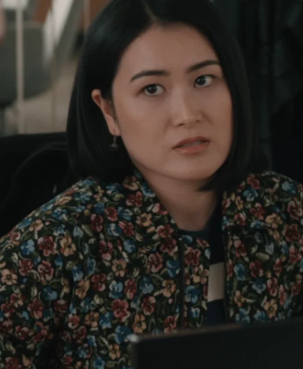 Elsbeth S02 Gia Floral Bomber Jacket