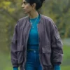 Fear S01 Anjli Mohindra Purple Jacket