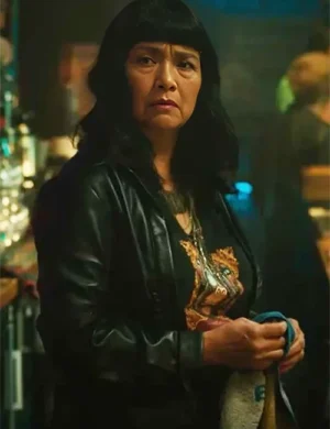 Fight or Flight Sarah Lam Black Leather Jacket