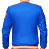 Florida Gators Blue Satin Varsity Jacket Back
