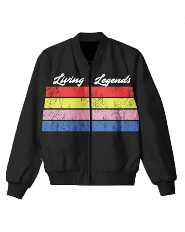 Forever The Revival Black Varsity Jacket