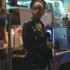 G20 2025 Marsai Martin Black Leather Jacket