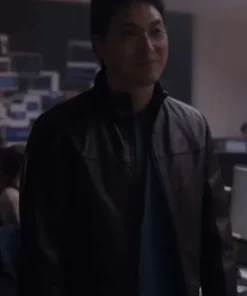 Gran Turismo Takehiro Hira Black Leather Jacket