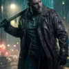 HAVOC Tom Hardy Brown Leather Coat