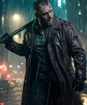 HAVOC Tom Hardy Brown Leather Coat