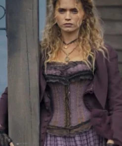 Horizon An American Saga Abbey Lee Purple Coat