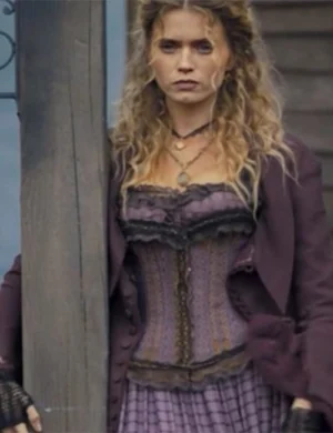 Horizon An American Saga Abbey Lee Purple Coat