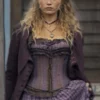 Horizon An American Saga Abbey Lee Purple Coat For Sale