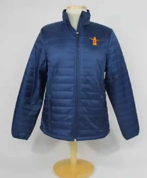 Houston Rodeo Puffer Zip Up Jacket