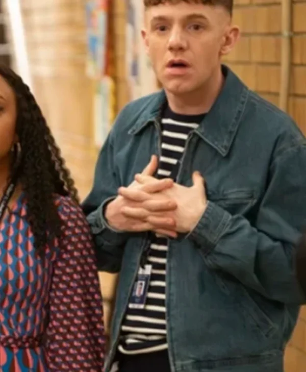 Jacob Hill Abbott Elementary S04 Blue Denim Jacket