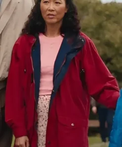 Joy Ride 2023 Jenny Chen Red Jacket