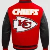 KC Chiefs Retro Classic Red And Varsity Jacket