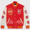 Kansas City Chiefs OVO Letterman Varsity Jacket For Sale