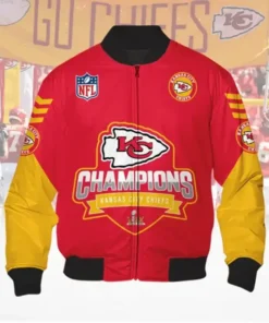 Kansas City Chiefs Super Bowl LIX Champions Bomber Jacket