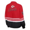Kansas City Chiefs Vintage Windbreaker Red Zip-Up Jacket For Men And Women