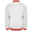 Kansas City Heavyweight Satin Chiefs Varsity White Jacket For Sale