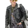 Kate McKinnon Ghostbusters Grey Leather Jacket