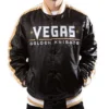 Kelton Zieme Vegas Golden Knights Satin Varsity Jacket