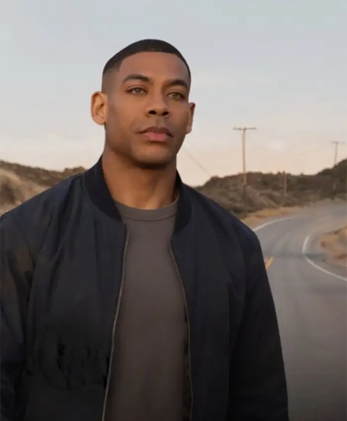 Lanterns S01 Aaron Pierre Vintage Bomber Jacket For Sale