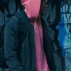Locked 2025 Bill Skarsgard Bomber Zip Up Jacket