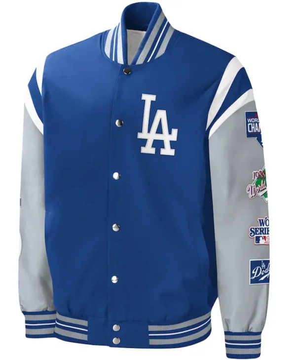 Los Angeles Dodgers Championship Blue Varsity Jacket