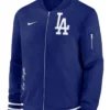 Los Angeles Dodgers Navy Blue Bomber Zip Jacket