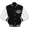 Los Angeles Kings Black And White Wool Varsity Jacket