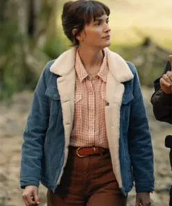 Lou Hickman Good Cop Bad Cop S01 Corduroy Jacket For Women