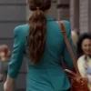 Mallory Jansen The Royal We 2025 Green Blazer Back