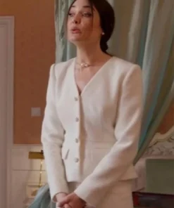 Mallory Jansen The Royal We 2025 Tweed Blazer For Women