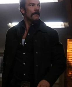 Mike Francis NCIS Origins S01 Leather Jacket