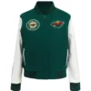 Minnesota Wild Classic Wool Green Jacket