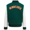 Minnesota Wild Classic Wool Green Jacket For Sale