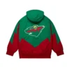 Minnesota Wild Full Zip Green and Red Jacket For Men and Women