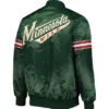 Minnesota Wild Green Satin Jacket