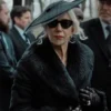 MobLand Maeve Harrigan Black Fur Coat For Sale