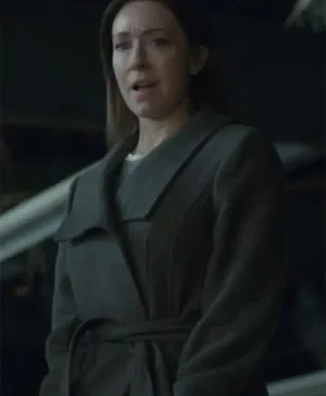 Molly Parker Doc Grey Wrap Long Coat