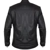 Mortal Kombat II Johnny Cage black leather jacket