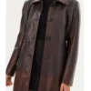 NCIS Origins S01 Cecilia Dominguez Brown Coat