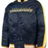 Nashville Predators Full-Snap Blue Satin Jacket