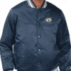 Nashville Predators Printed Logo Satin Starter Jacket