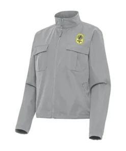 Nashville SC Grey Zip-Up Jacket
