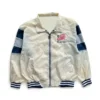 New England Revolution White Bomber Jacket