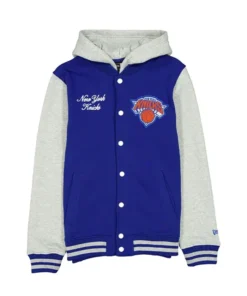 New York Knicks Throwback Prep Hooded Varsity Jacket
