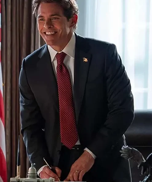 Paradise James Marsden Black Suit