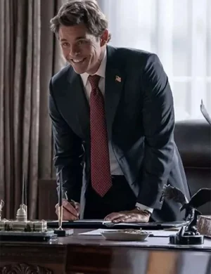 Paradise James Marsden Black Suit For Men